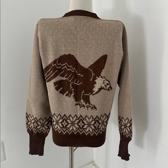 Vintage 40s Flying Eagle Catalina Wool Knit Sweater - Picture 4 of 8